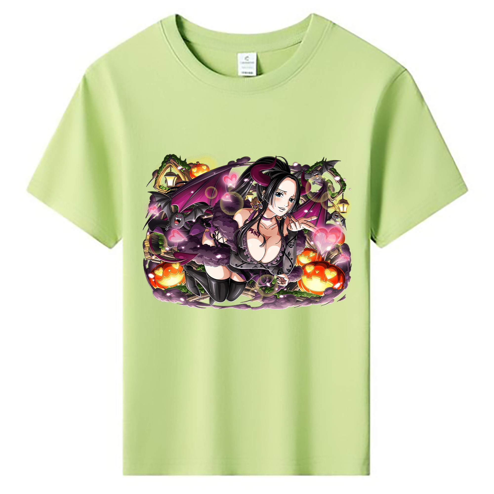 ワンピース ボア・ハンコック ONE PIECE Boa·Hancock 綿100％キッズTシャツ（フロントプリント）